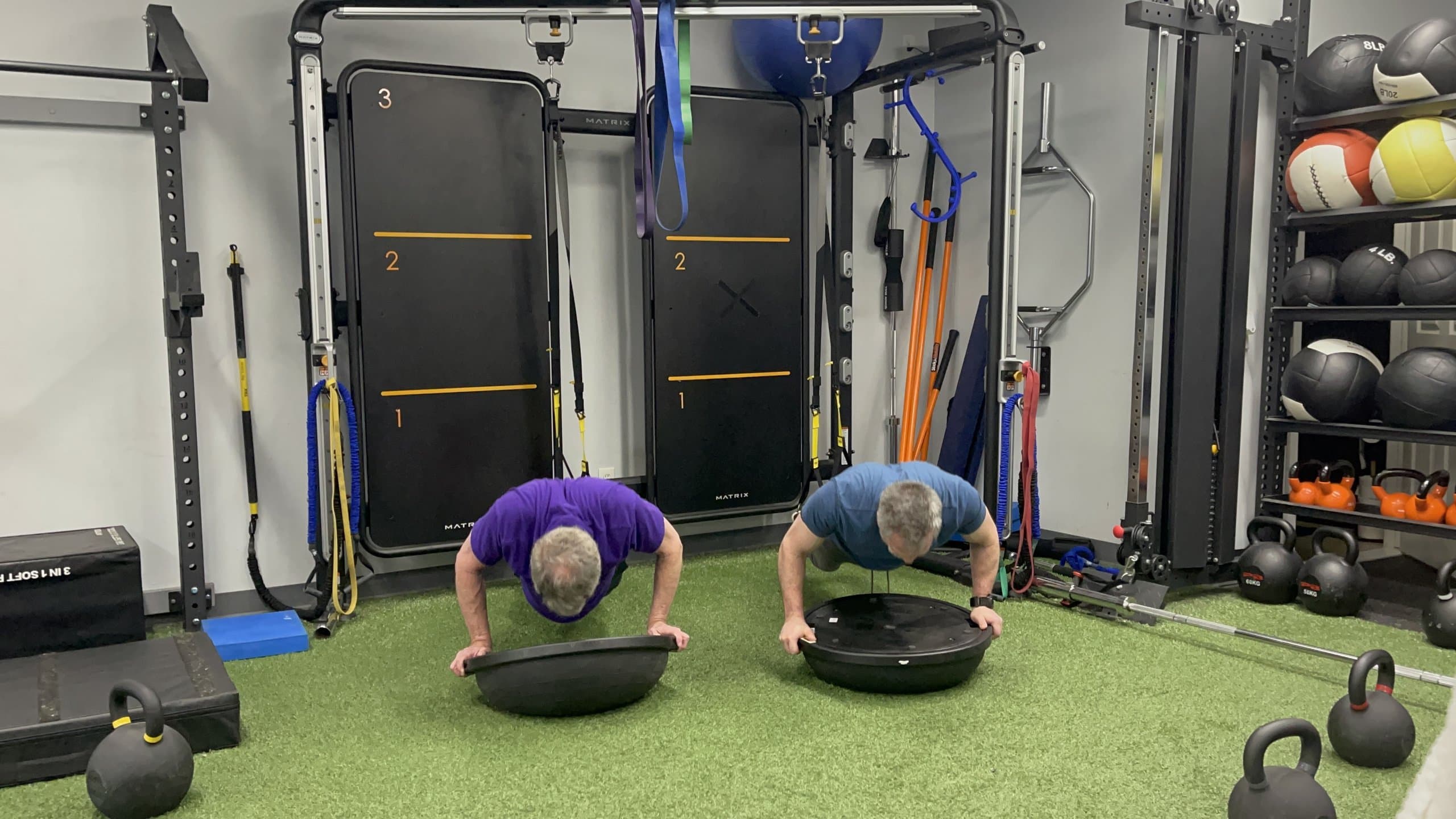 The training floor at 838 Strength and Fitness in Monroe, CT