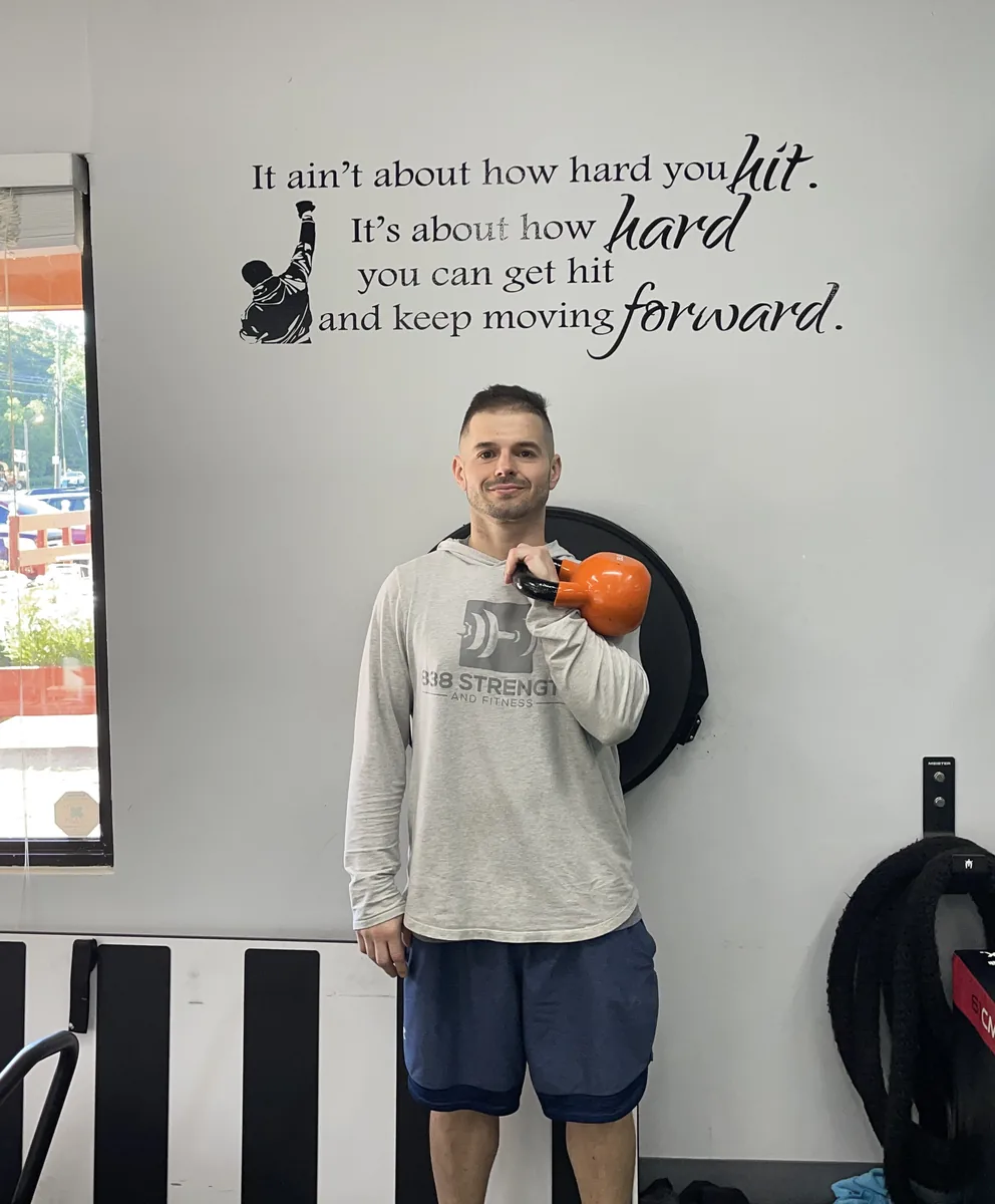 Joe Santacroce, owner and head coach at 838 Strength and Fitness
