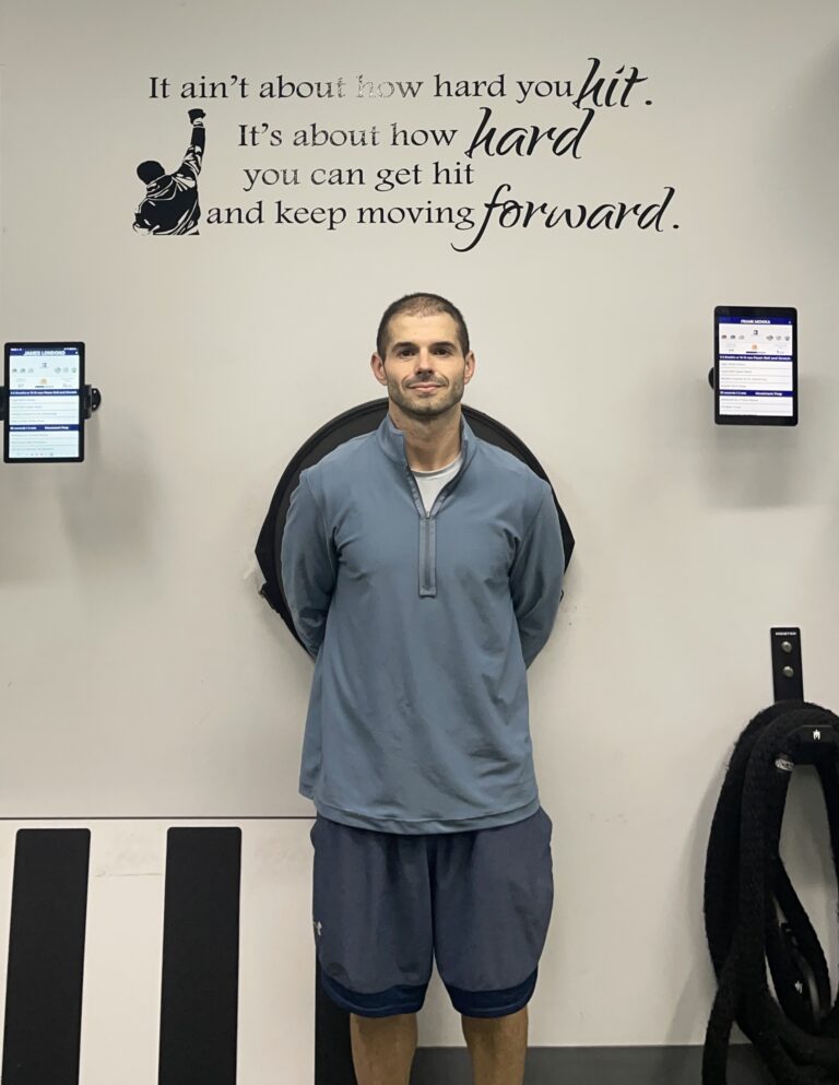 Personal trainer and owner Joe Santacroce.